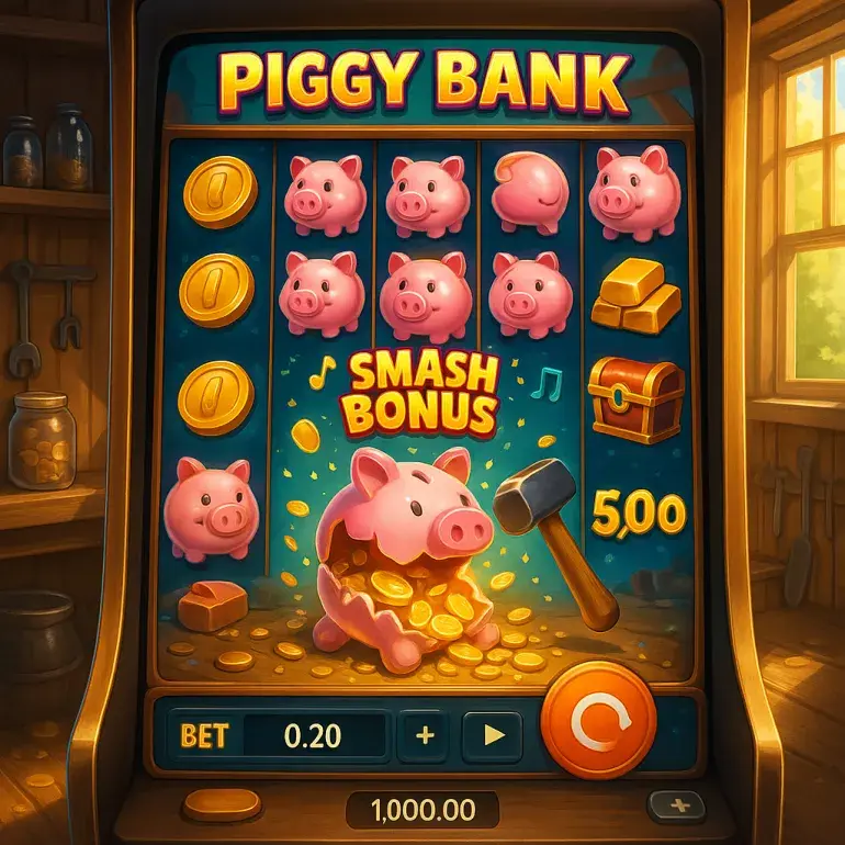 Piggy Bank Slot Demo | RTP, Max Win, How to Play & Free Play