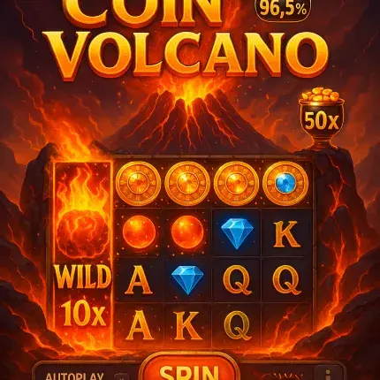 Coin Volcano Slot Demo | RTP, Max Win, How to Play & Free Play
